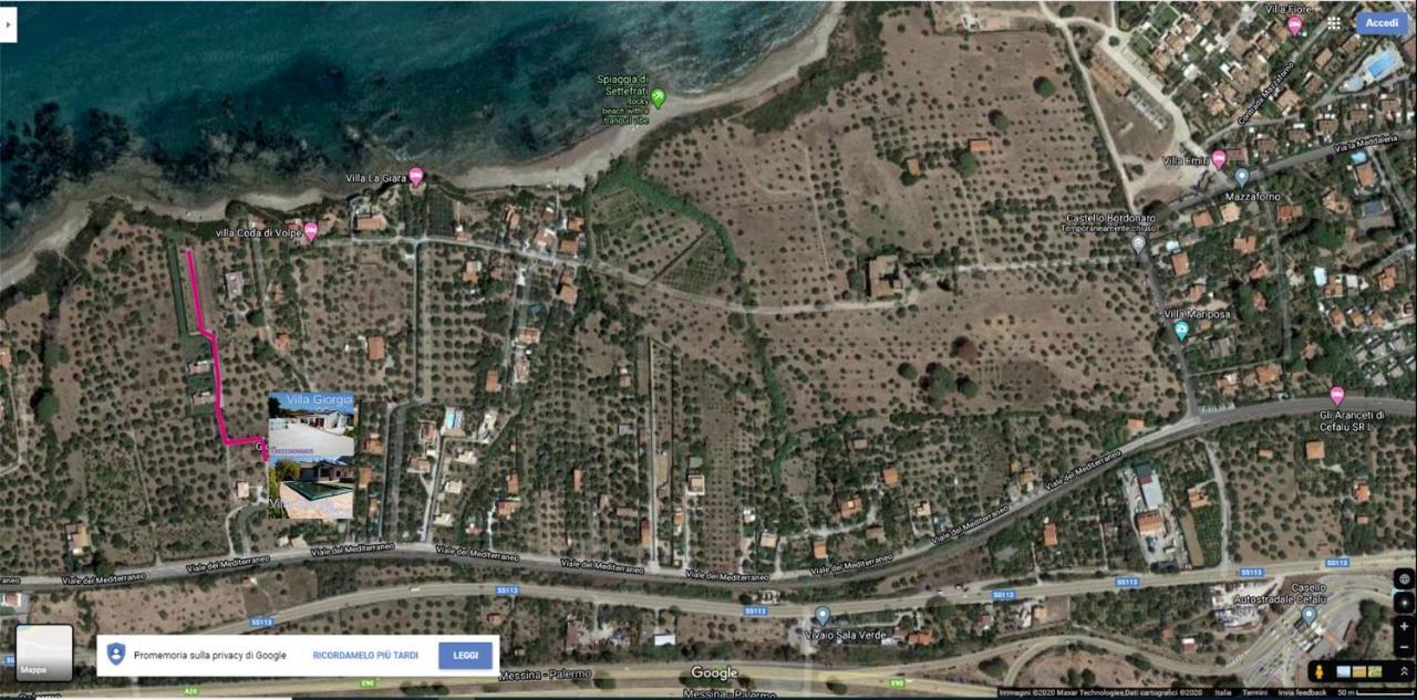 Villa Giorgia Cefalù Exteriör bild